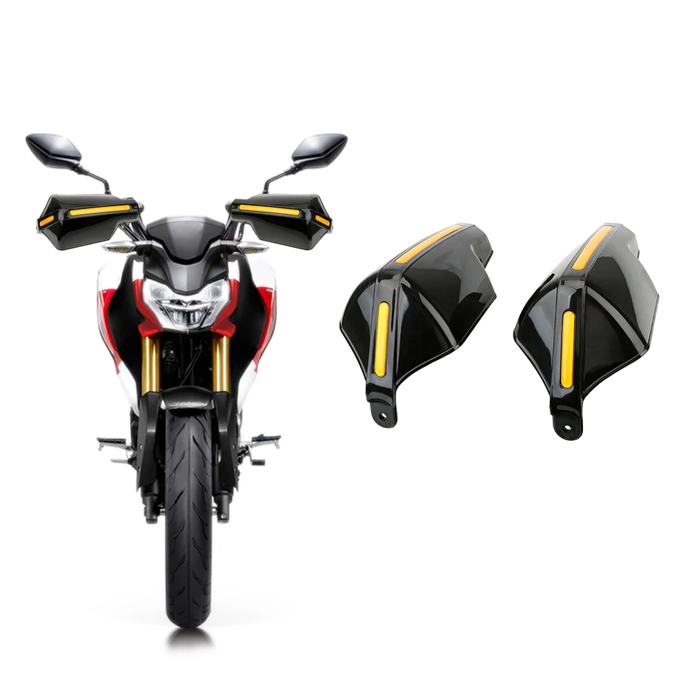 Motorcycle Hand Guard 1Pair Handlebar HandGuards Handle Protector Shield Motorbike Accessories Protection Gear Windproof