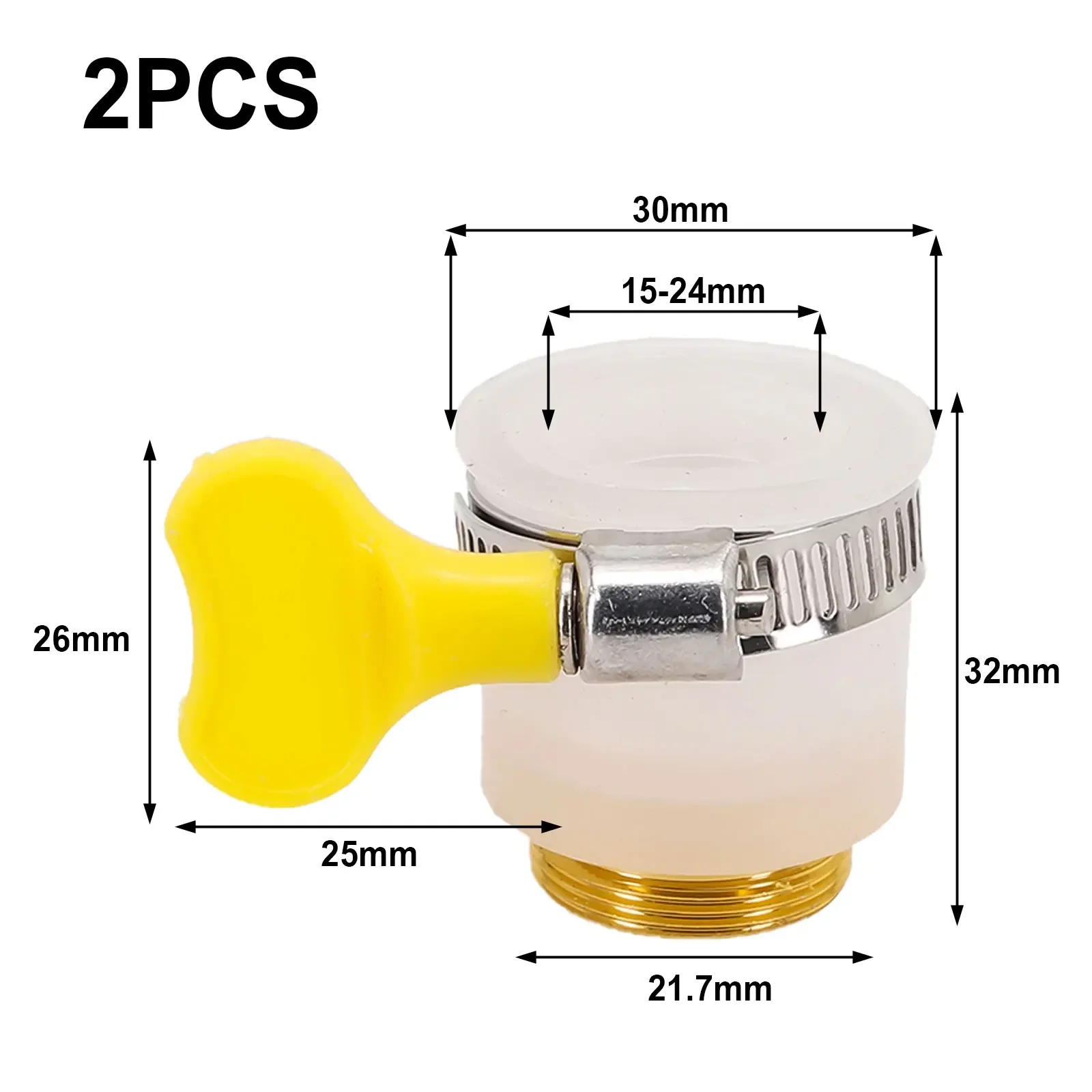 Convenient Easy Installation High Quality Hose Adapter Kitchen Hose Adapter Mixer Tap Accessory Garden Watering Tool