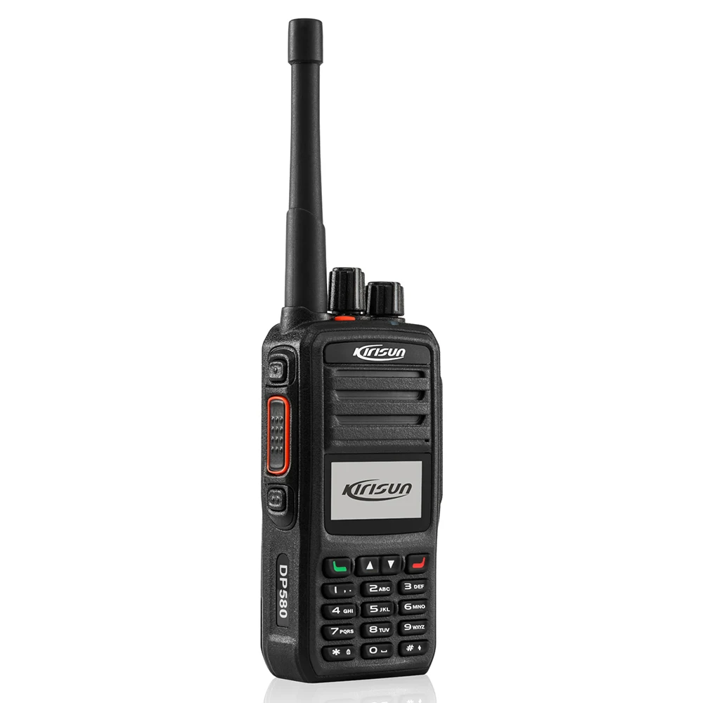 2022 Newest Kirisun DP590 full-duplex walkie talkies long range radio with GPS