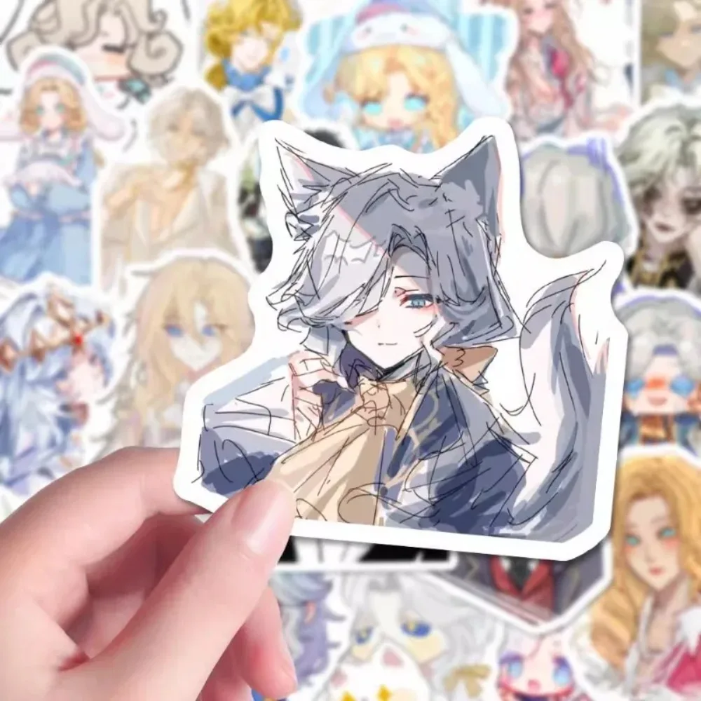 ﻿ ﻿ 50Pcs Anime Game Identity V Graffiti Stickers Cartoon Character Decorate Desktop Skateboards Bicycles Phone Cases Suitcases