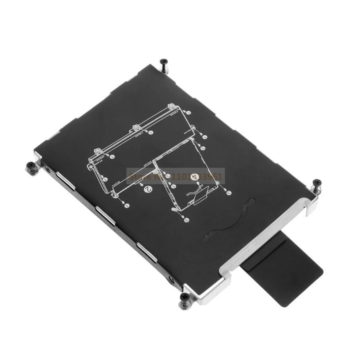 

2.5 Inch HDD SSD SATA Hard Disk Drive Caddy Frame Tray Bracket + Screws for HP ProBook 640 645 650 655 G2 G3