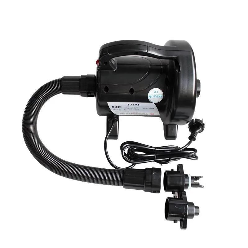 ZJ106 1200W Powerful High-powerhot Selling Marine High Pressure Inflatable Tent Inflatable Boat Inflatable Boat Pump 220V