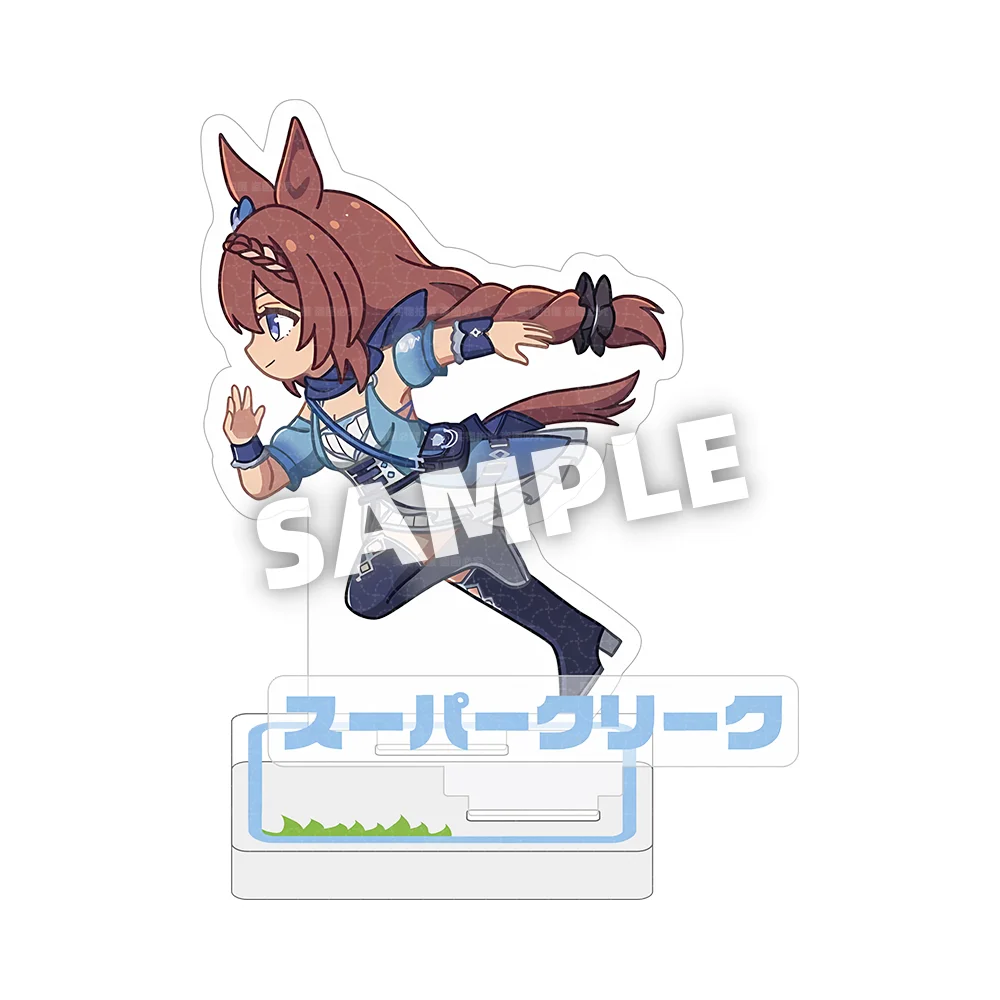 Cinderella Gray Uma Musume Acrylic Keychain Standee Oguri Cap Symboli Rudolf Mr C.B. T.M. Opera O Anime Figure Desk Ornament