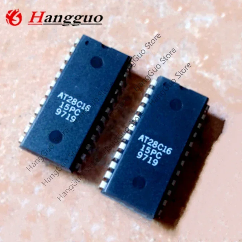 5PCS/LOT AT28C16-15PC   AT28C16-15  DIP24  Memory Chip IC