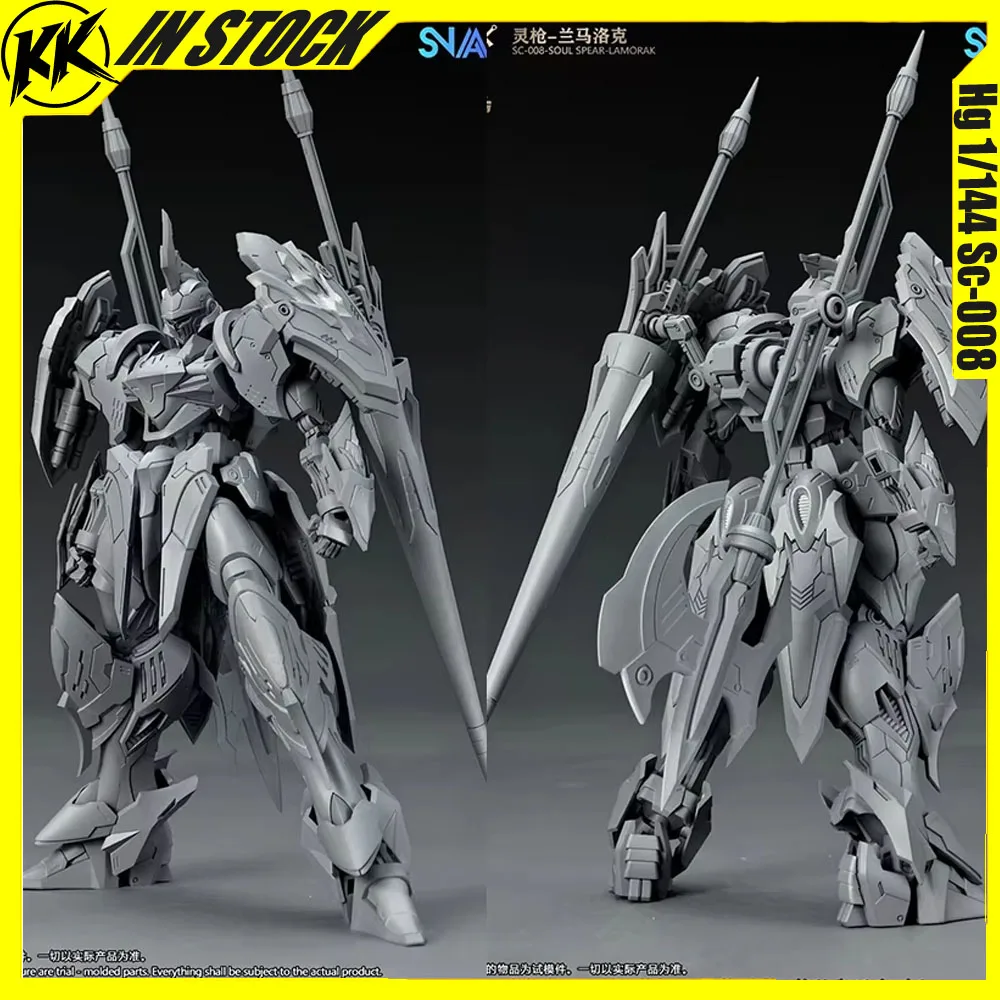 

Snaa Hg 1/144 Sc-008 Soul Spear-Lamorak Deluxe Edition, оригинальный комплект модели, круглый стол, рыцари, экшн-фигурка, коллекционная игрушка в подарок
