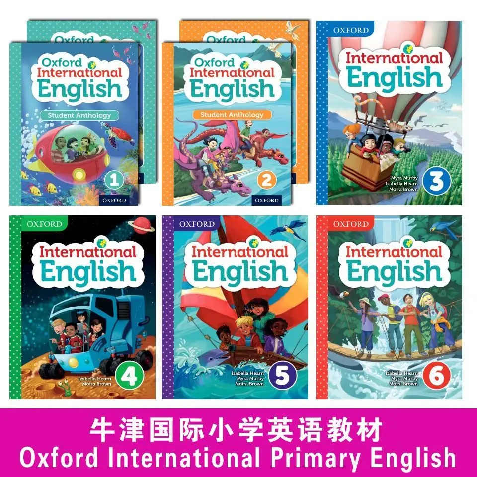 

Oxford International Primary English Level 1-6 School Student Book Textbook Kids English Learning