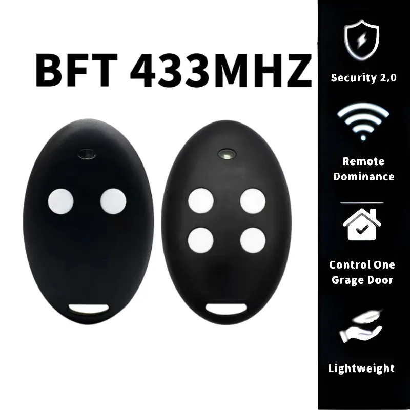 Remote Control B RCB02 RCB04 MITTO 2 4 KLEIO B RCA 02 04 TRC1 TRC2 TRC4 Garage Door Remote Control 433.92MHz Gate Opener