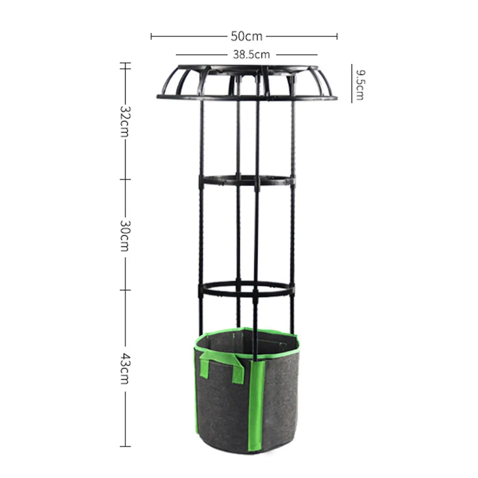 Gabbia per pomodori multiuso a traliccio da giardino per piante rampicanti fiori di viti