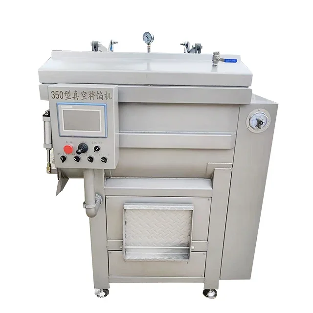 5 year guarantee industrial sausage  meat mince minced  vacuum  meat mixer stuffing mixing machine for sale price