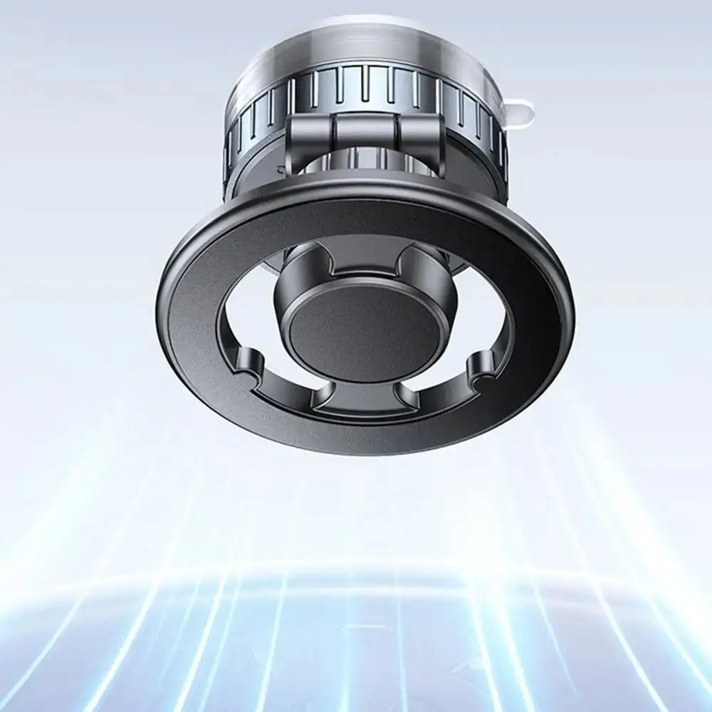 

360 Rotatable Vacuum Suction Cup Phone Holder Magnetic Double Sided Magnetic Phone Bracket Folding Adjustable