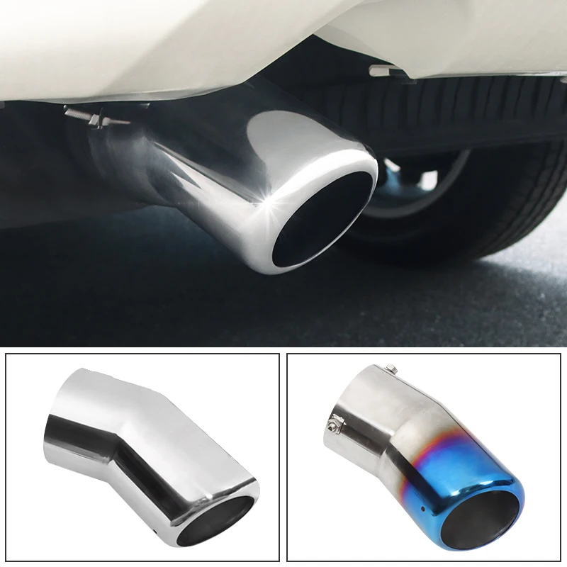 For Lexus LX570 LX450D 2008-2022 Exhaust Pipe Tail Throat Decorative Trim Exterior Upgrade Accessories Modification Muffler