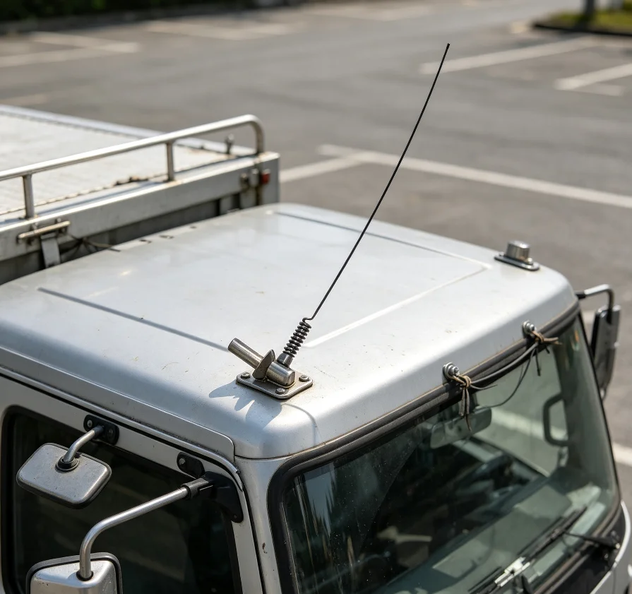RC 1/14 Scaleclub Metal Antenna for Tamiya Hydraulic Excavator Loader Dump Truck for SCANIA MAN VOLVO Trailer Tipper DIY Parts