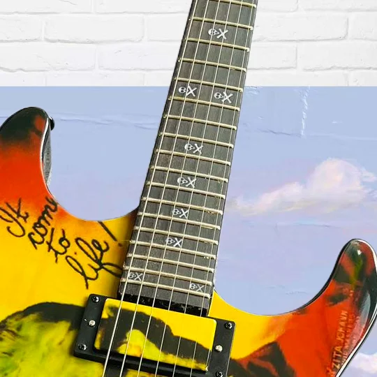 

Customized electric guitar factory, exquisite patterns, exquisite quality, fast and free shipping @1