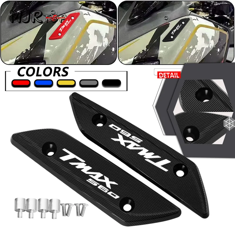 

2023 Mirror Cover For T-MAX TMAX 560 Tech Max 2022 2023 2024 Motorcycle CNC Windscreen Driven Mirror Eliminators Cap tmax560