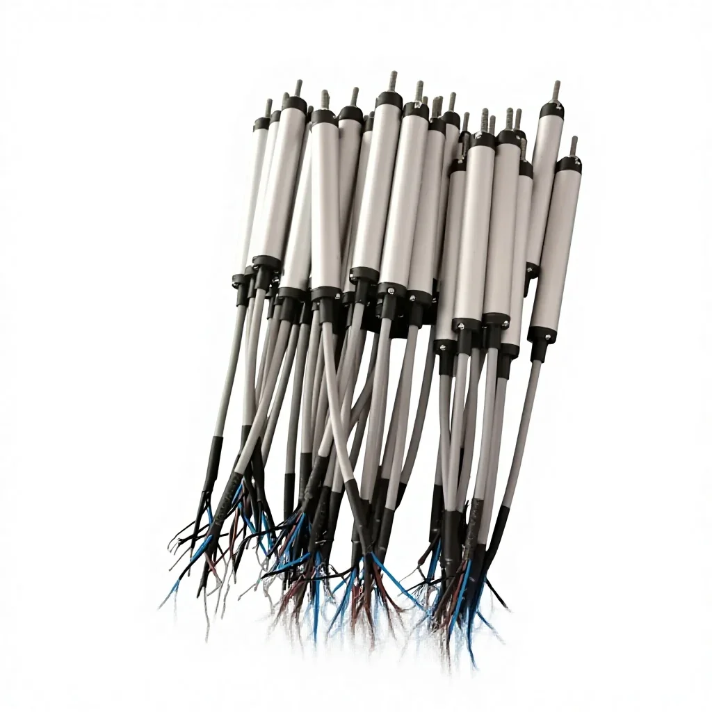 High Resolution Linear Position Sensor KTZ 100MM Resistance Linear Displacement Sensor