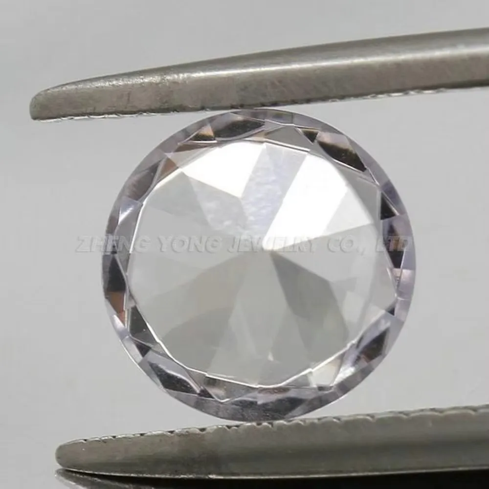 1 Bag White Corundum Diamond for Jewelry Making #12 1mm-8mm White Round Diamond Cut