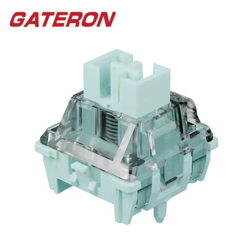 GATERON Magnetic Jade Gaming switch, Linear, Freely setting Wall Stem, Hall Sensor HIFI Sound for Magnetic Keyboard Gaming Work