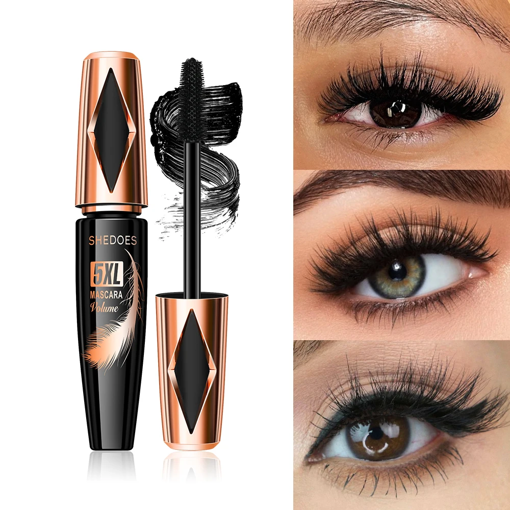 SHEDOES mascara abundant eyelashes, curled and thick, eyelash extension, long-lasting shaping, waterproof