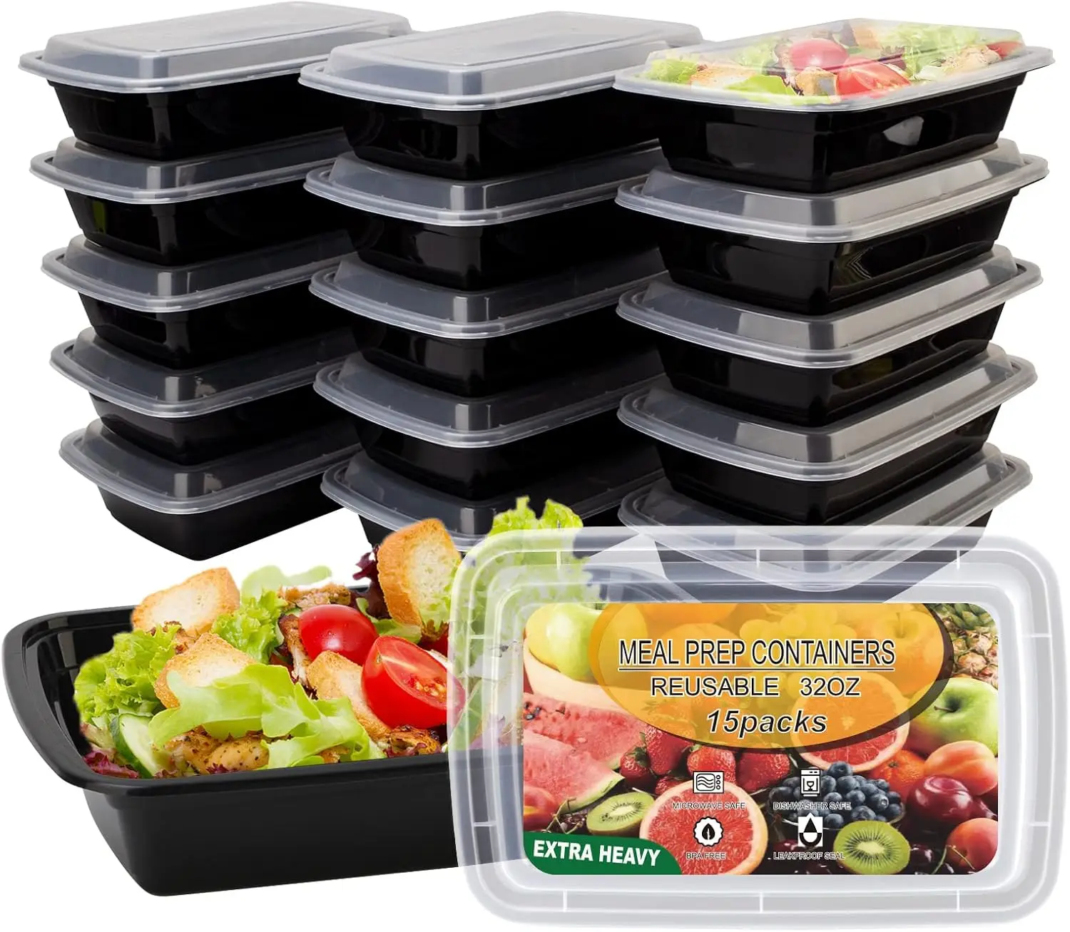 15 Pack Reusable 32…