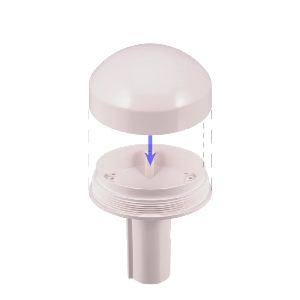 1pc GPS Beidou Short Message Mushroom Head Timing Antenna Shell G3/4 Thread GPS Antenna Housing Outdoor Antenna Accessory