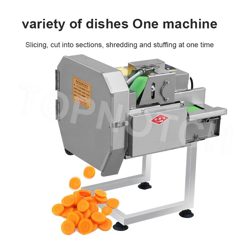 Industrial Green Leaf Fennel Leek Vegetable Chili Chopper Machine Cucumber Lotus Root Slicer