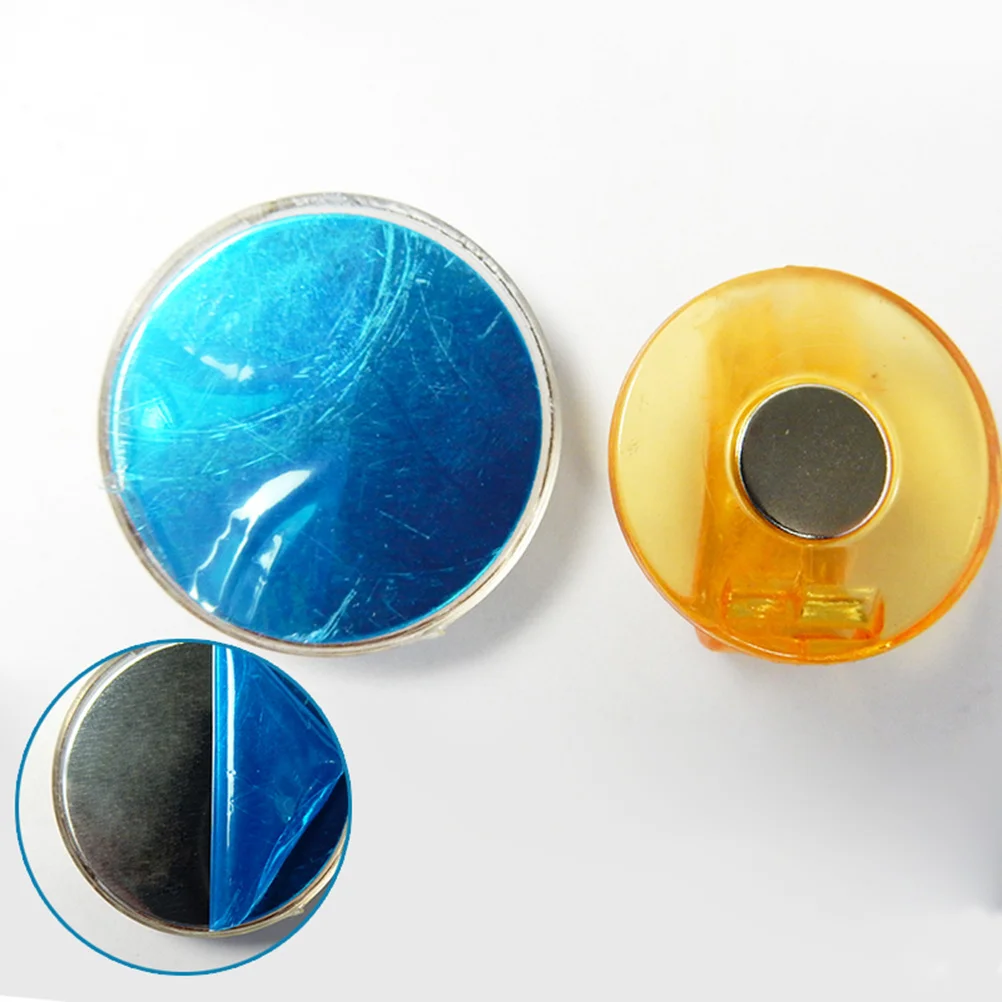 علامة كرة بلاستيكية مغناطيسية، مشبك قبعة، نمط متدرج، علامات كرة جولف قوية، علامات ملحقات الجولف الخارجية