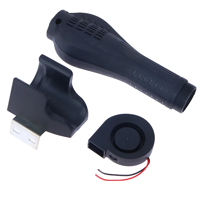 1PC 858 8586 868 898 Hot Air Gun Handle Accessories Housing Magnetic Control Support Air Nozzle 24V-32V Fan