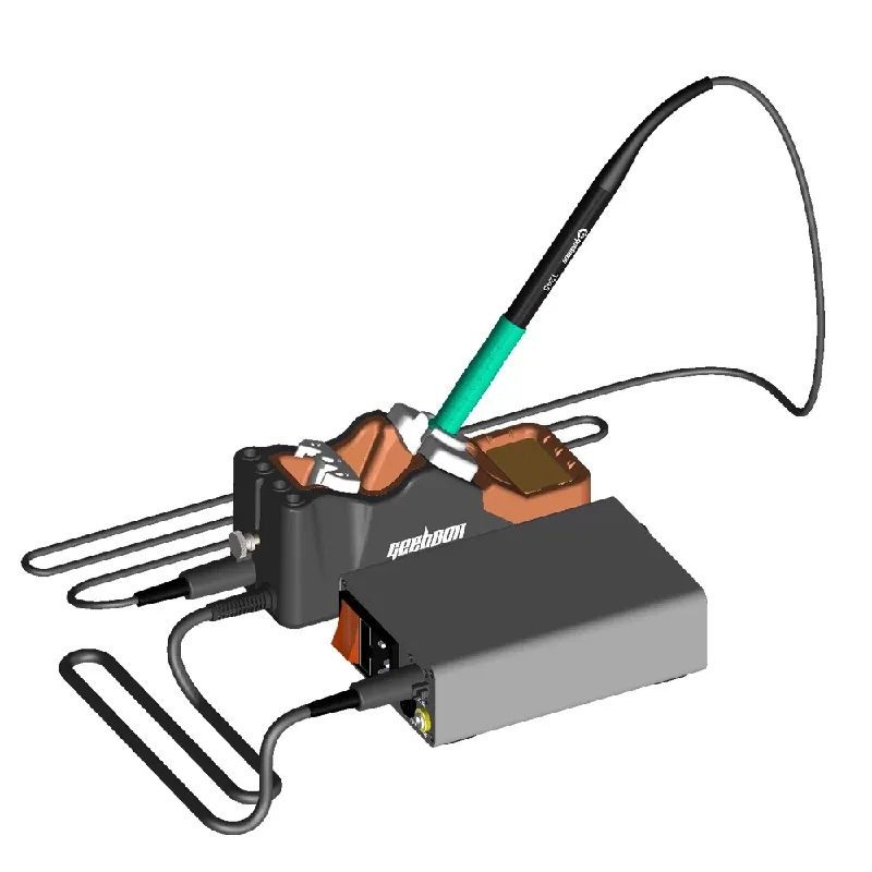 240W Smart Welding Station Kit TC22 Series Thermostatic Curve with Bracket &T245 T210 Handle C245 C210 C115 T12 Welded Tip