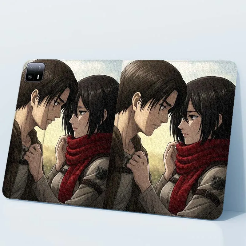 Attack on Titan Couples For Xiaomi Redmi Mi Pad 4 5 6 6s 7 7s SE Pro 2 11 Plus Max 12.4 11 11.2 12.5 8.7 inch Tablet Case