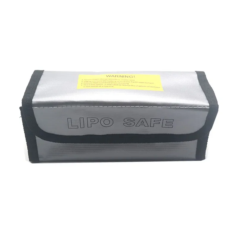 Lipo Battery Portable Fireproof Explosion-proof Safety Bag Fire Resistant 185x75x60mm 125x64x50mm For RC Lipo Battery