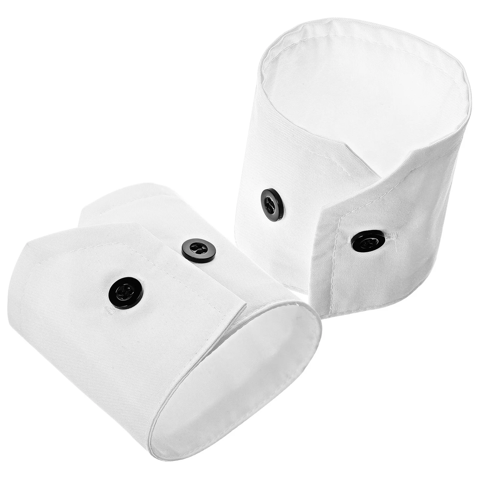 زوج واحد من أصفاد الأكمام المزخرفة من الدانتيل وأكمام مزيفة للنساء وإكسسوارات الملابس وأصفاد المعصم بأسلوب أنيق وعصري