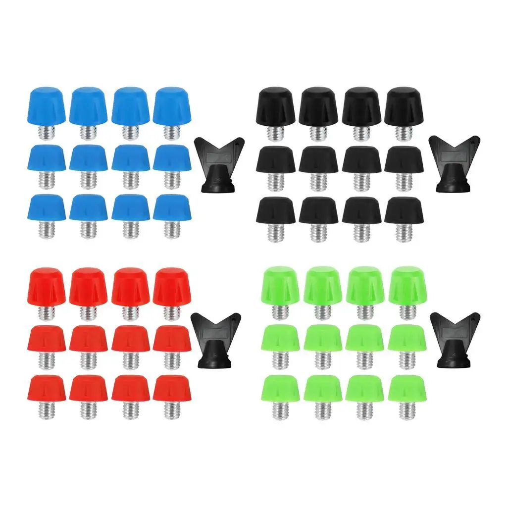 

Football Shoe Spikes 8mm 10mm Universal Studs Nylon Cleats Accessory for Athletic Sports and Training