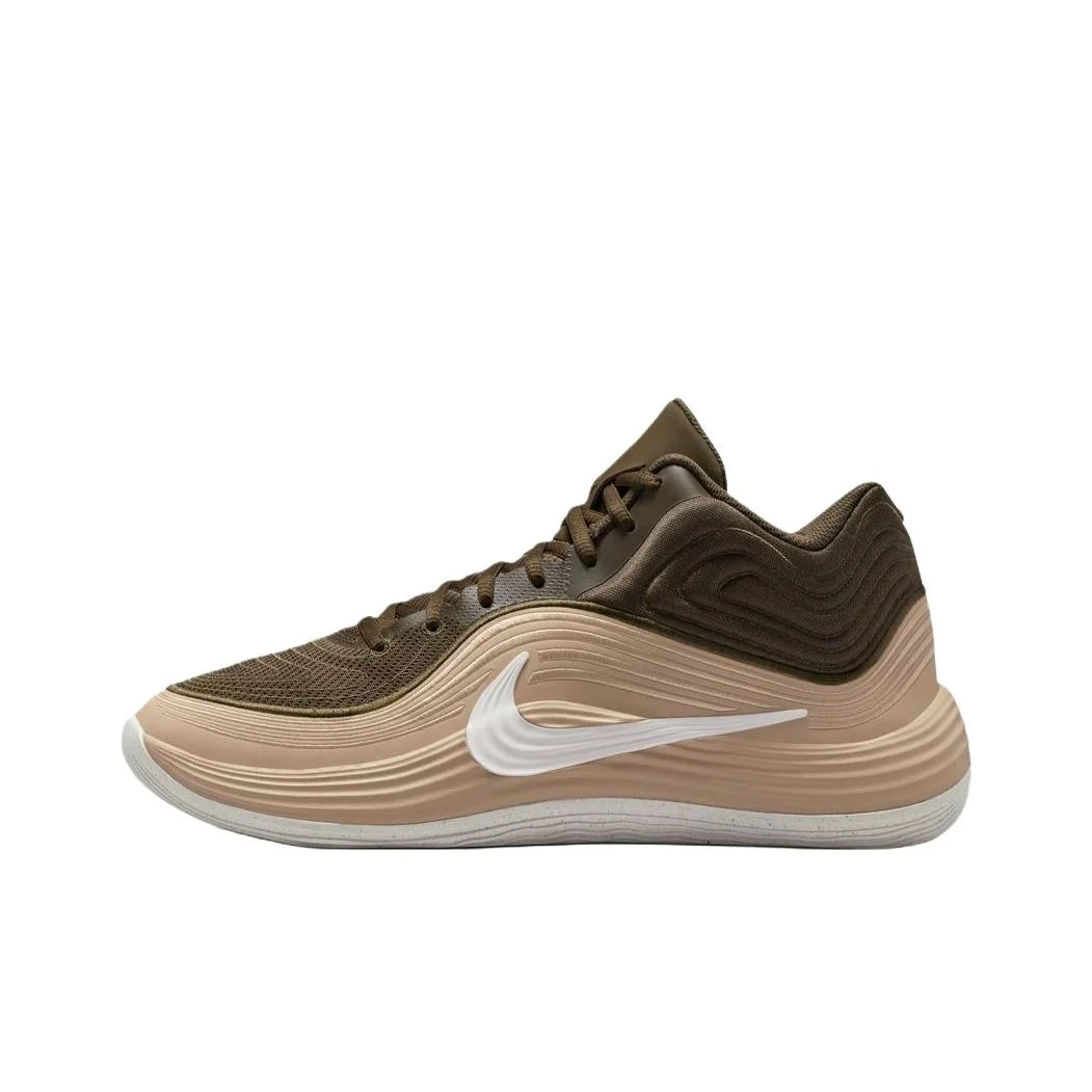 Nike Precision 8 Textile, Synthetic Leather Basketball Shoes Men's Brown IH1105-200