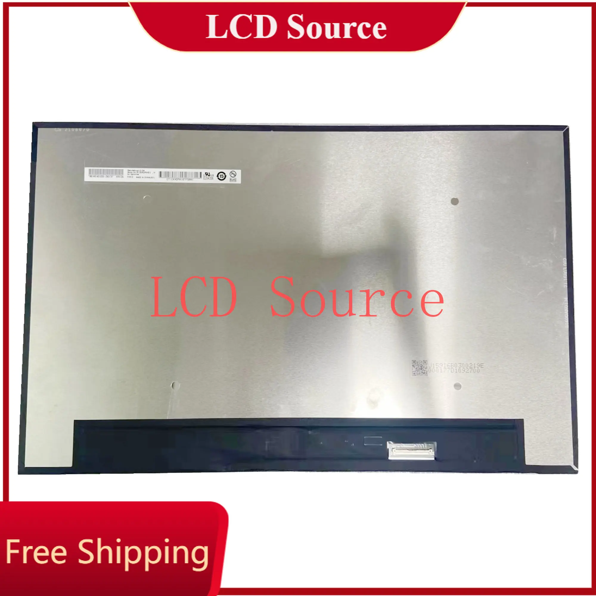 

B160QAN01.H 3072X1920 16.0 Inch Matrix Display Panel 3K For 40 pins Laptop LCD Screen