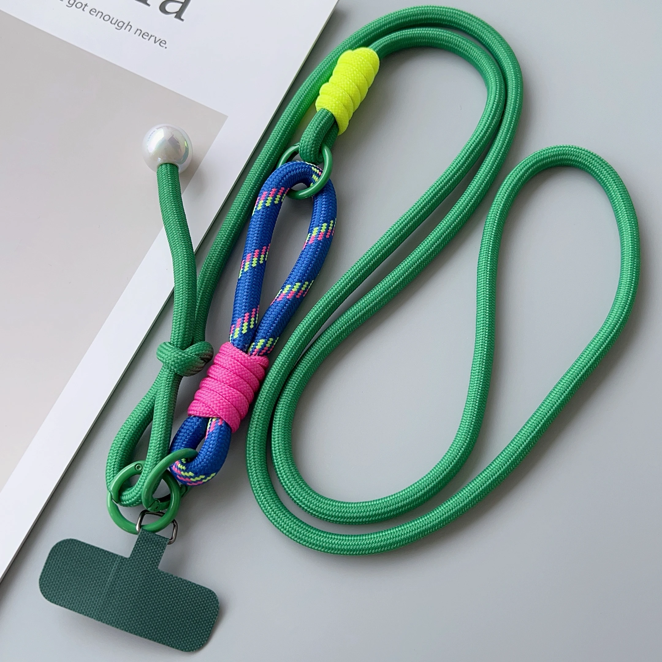 Simple Two-in-one Mobile Phone Lanyard