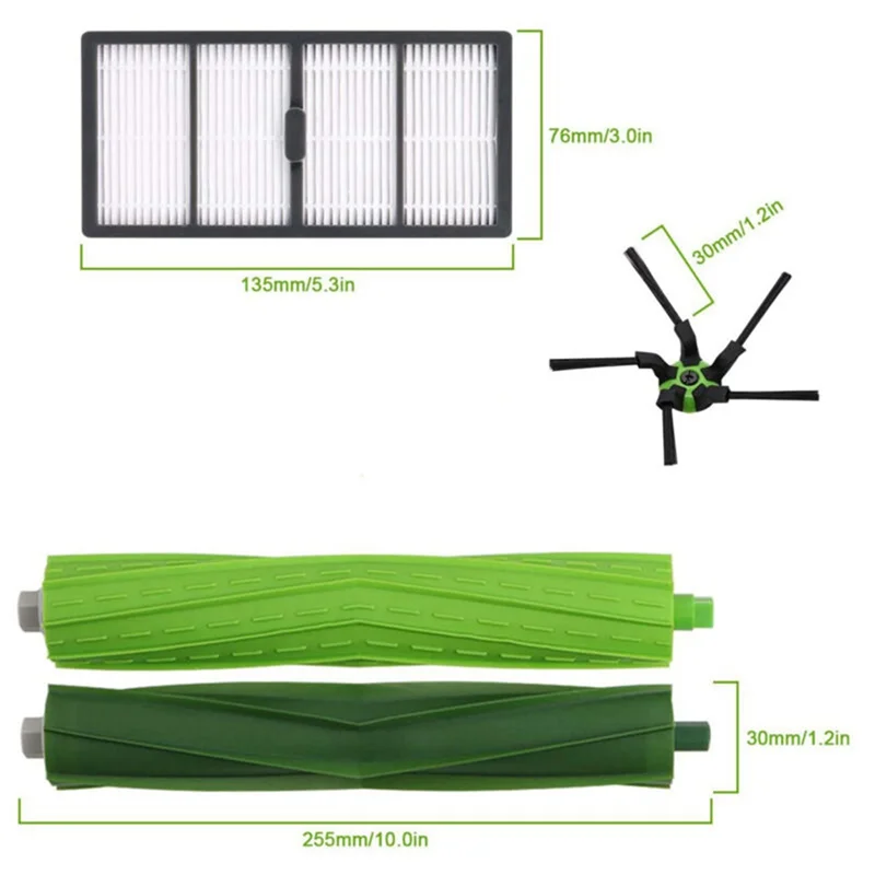 Venda de verão escova principal filtro saco pó como mostrado peças reposição para irobot roomba s9 9150/s9 + plus 9550 aspirador pó