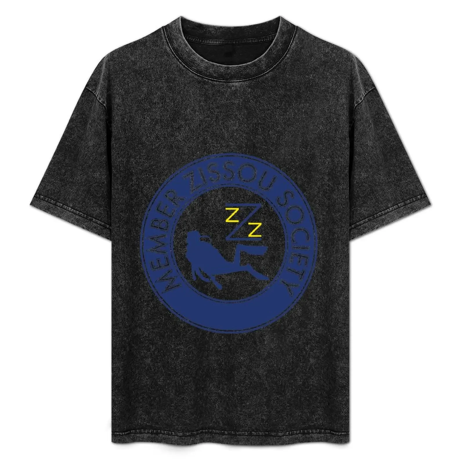 

Member Zissou Society (detailed) T-Shirt blacks shirts graphic vintage t shirts luxury designer Short sleeve tee men