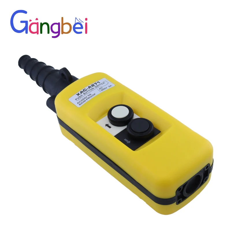 XAC-A271  waterproof Travel button switch Gangbei crane switch up and down the lifting up and down the button switch