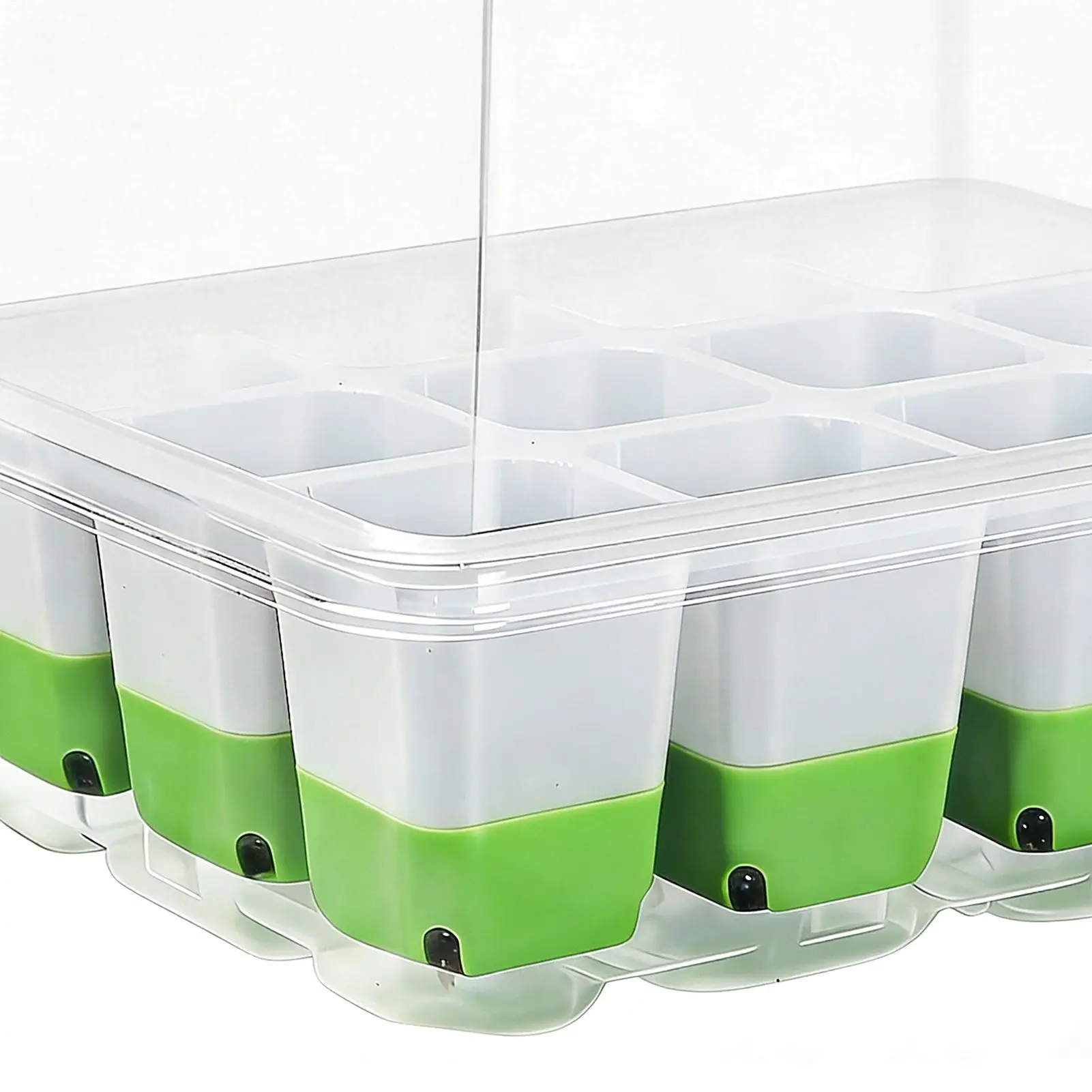 Mini Pots for Plants With Drainage Holes Easy Transplanting Flower Plant Container for Tomato Flower Vegetables Orchids