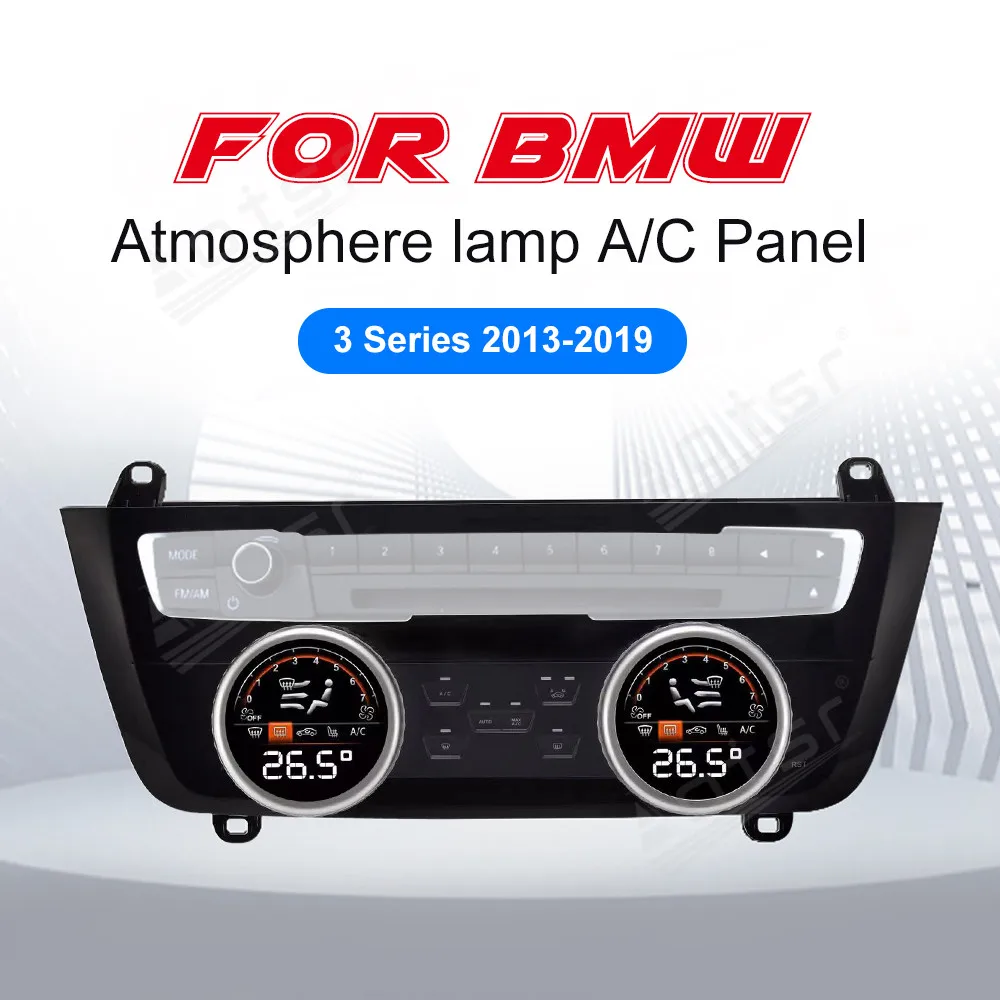 Air Conditioning Board AC Panel For BMW 3 Series 2013 - 2019 Climate Control Atmosphere lamp Air Conditioner LCD Touch Screen