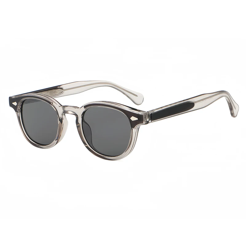 HBK Round Retro Sunglasses Men Fashion Propionic Leg Insertion Sun Glasses Women\'s Travel Outdoor Travel Driving Beach Eyewear