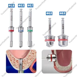 Dental SD Reamers Lift Drill Crestal Approach Perforate Sinus Membrane Lifting Lifeter Burs Round Head Reamer Fits Surgident