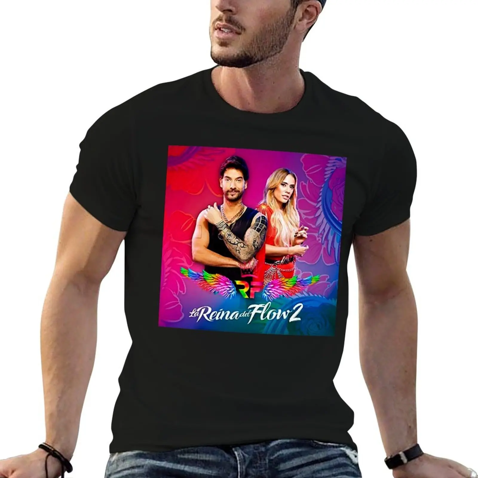 La Reina Del Flow Classic T-Shirt kawaii clothes custom t-shirts mens workout shirts