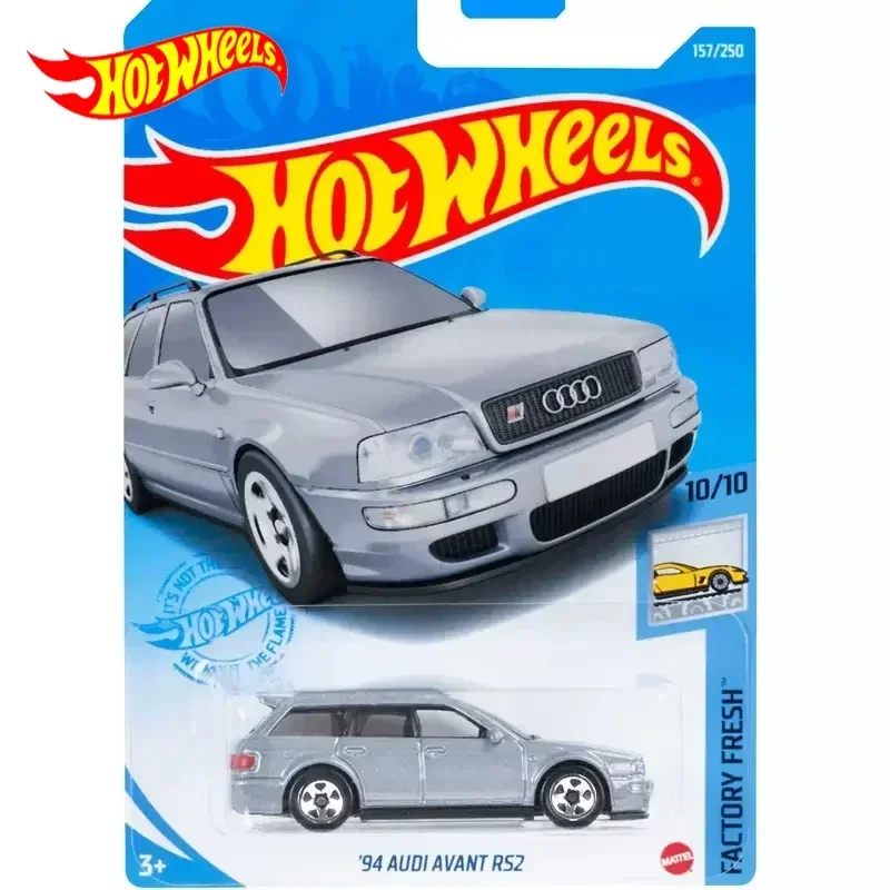 Originele Hot Wheels Auto 94 Audi Avant Rs2 Kids Speelgoed Voor Jongens 1/64 Diecast Legering Model Kinderen Juguetes Collectie Verjaardagscadeau