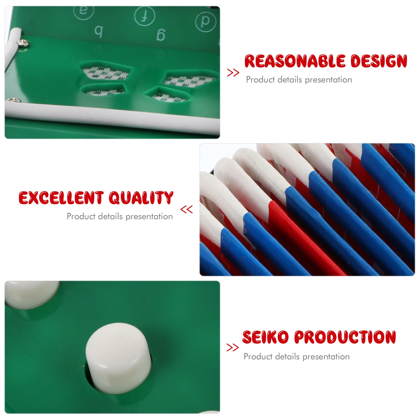 

7 Keys Kids Accordion Educational Toy Musical Instruments Children Beginner Safe Plastic Fun Learning Handheld Mini Keyboard