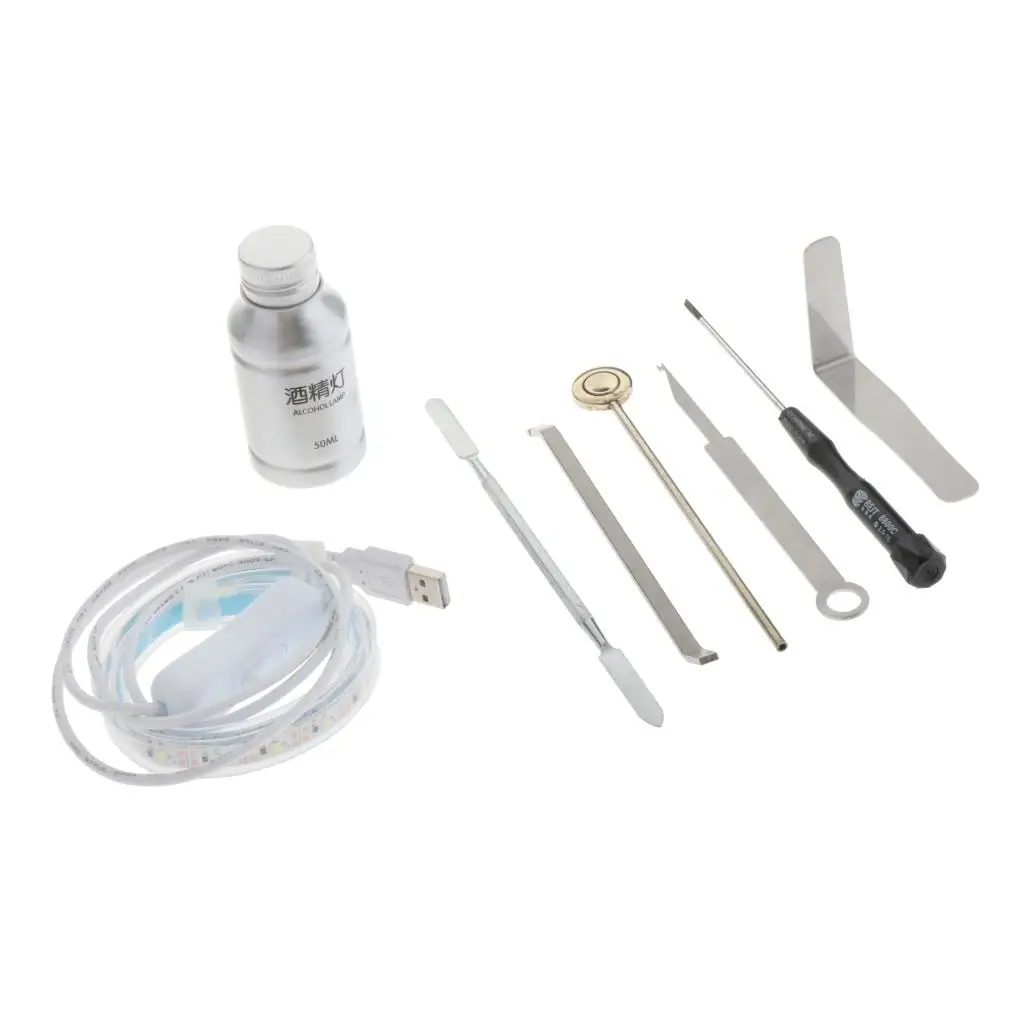 

eight Wind Repair Tool, for Saxo Clarinet Oboe Flute Piccolo Bassoon, Need Tool for Multi-player Musical Instrument.