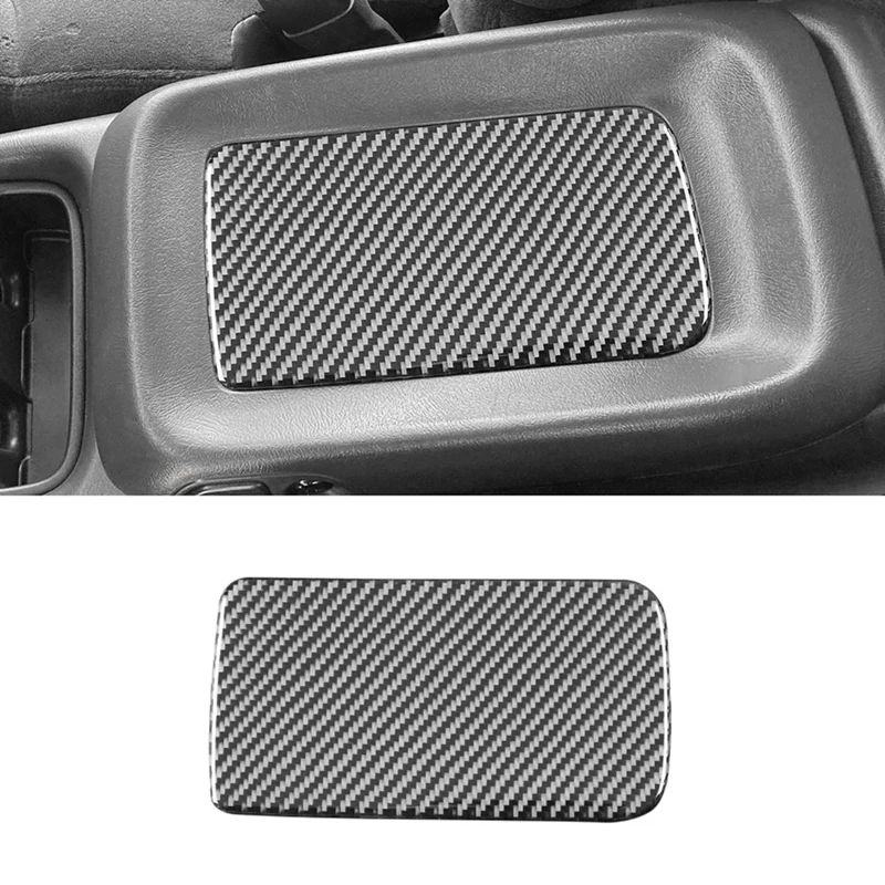 

A80P-углеродное волокно для Chevy Silverado 1500 1999-2002, подлокотник центральной консоли, накладка, аксессуары для интерьера