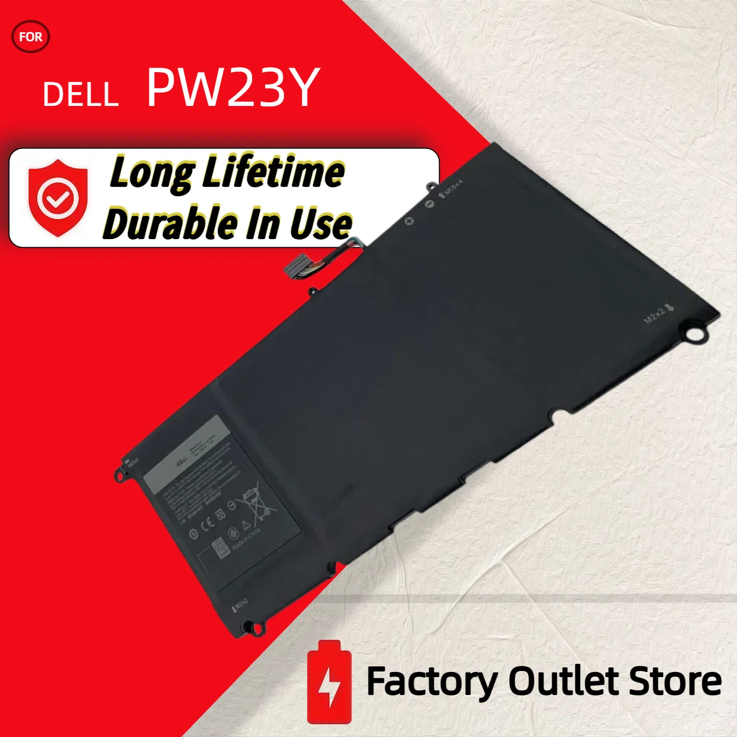 

Оптом и в розницу ❗ ❗ ❗ PW23Y Аккумулятор для ноутбука DELL XPS 13, серия 9360, RNP72 TP1GT P54G