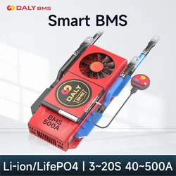 Daly BMS Smart BMS 16S 48V Lifepo4 BMS 8S 24V 4S 12V 30A 60A 80A 100A 120A 150A 200A 250A 250A домашний Инвертор солнечной энергии RV