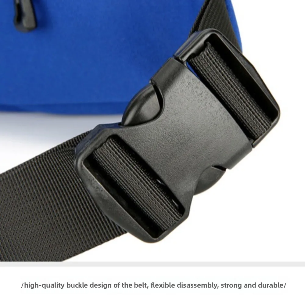 Водонепроницаемая нагрудная сумка через плечо с разъемом для наушников, ткань Оксфорд, мужская поясная сумка для телефона, легкая многофункциональная